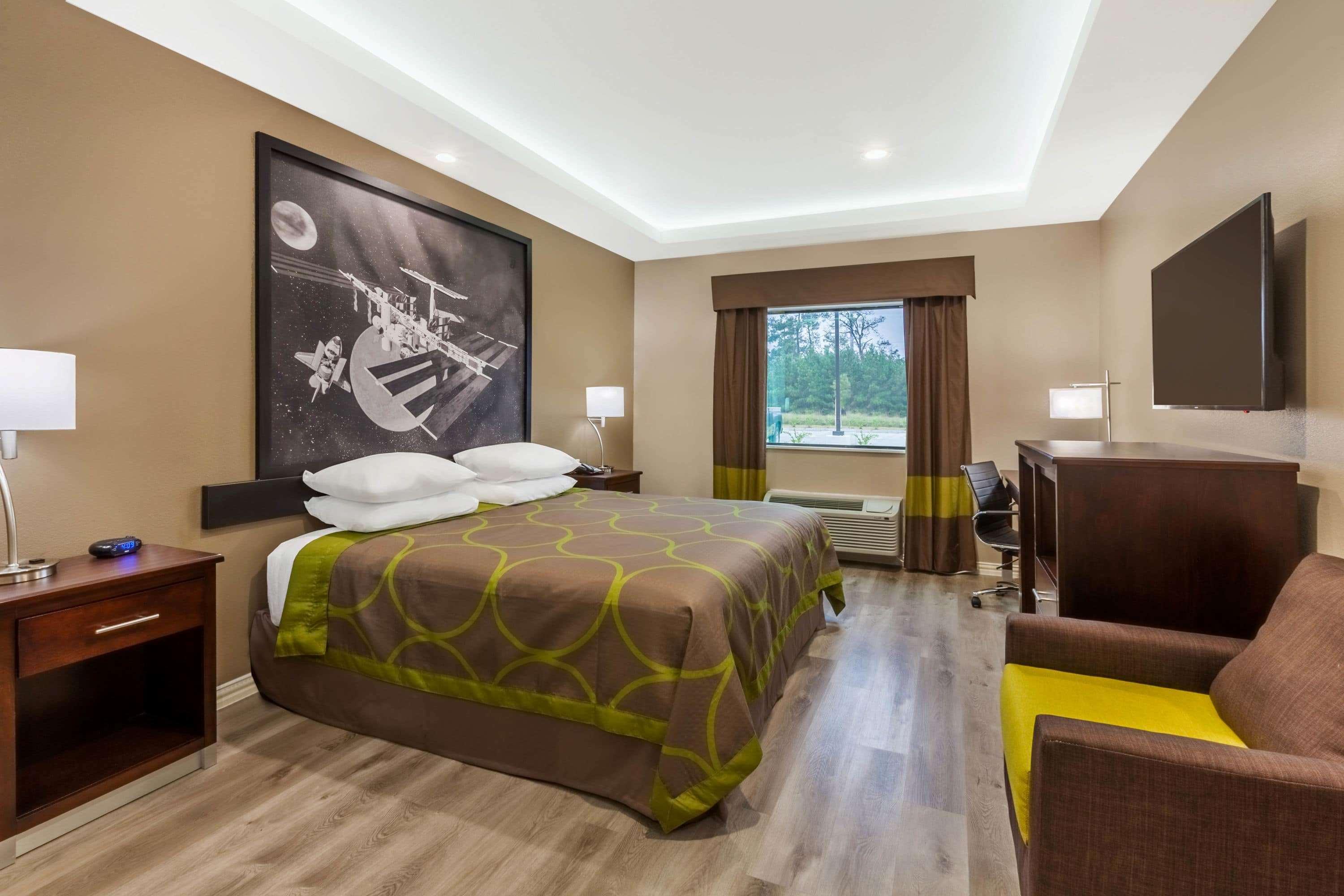 Super 8 By Wyndham Kingwood Houston North Hotel Porter Buitenkant foto