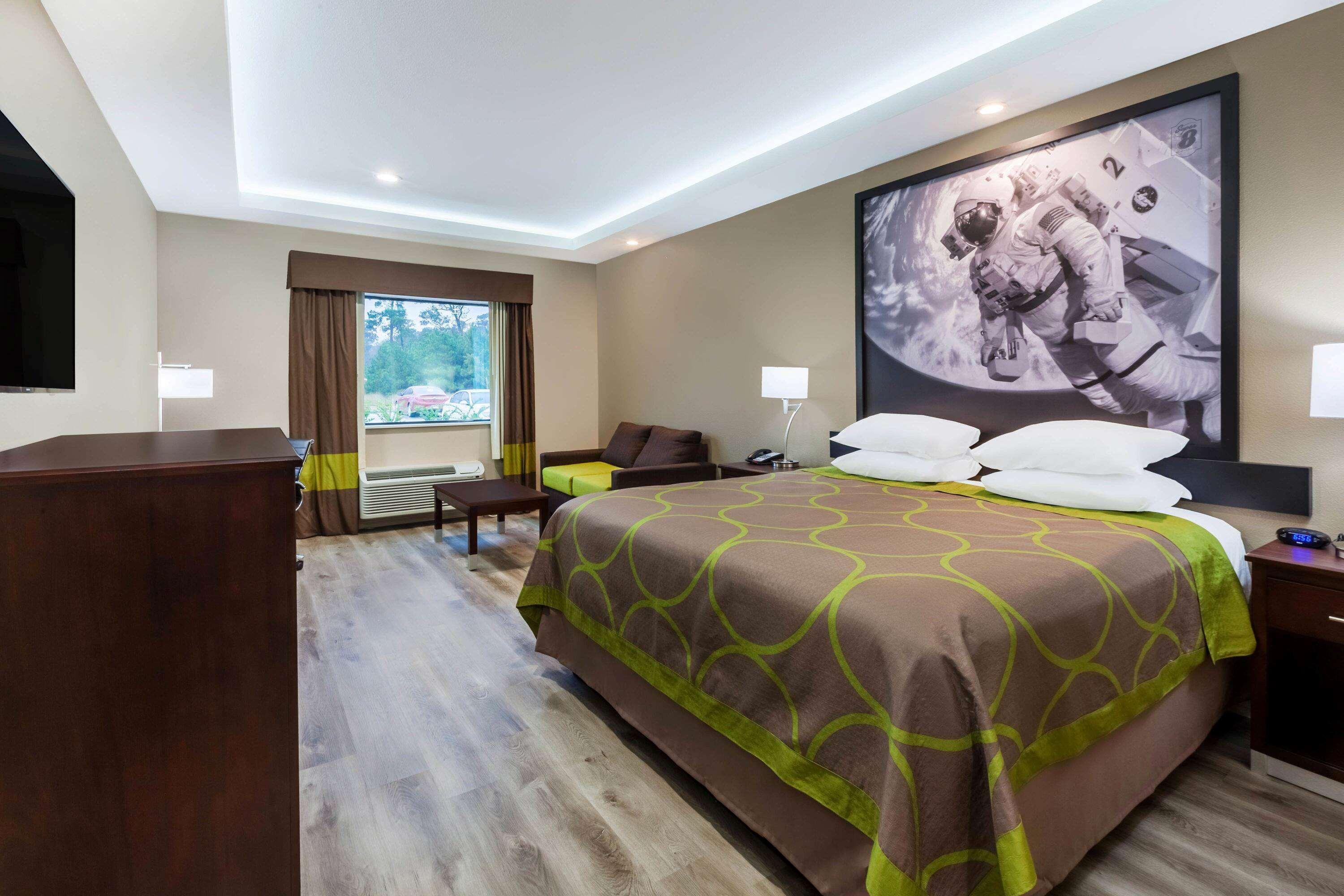 Super 8 By Wyndham Kingwood Houston North Hotel Porter Buitenkant foto